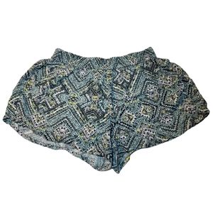 Mossimo High-Waisted Patterned Shorts Size Medium NWOT